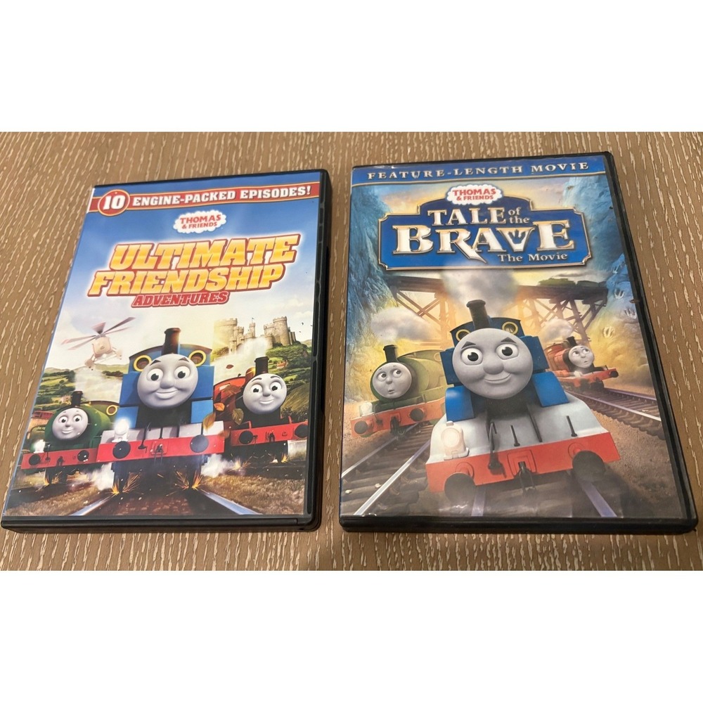 Thomas & Friends DVD Lot Tale Of The Brave Blue Mountain Mystery Adventures